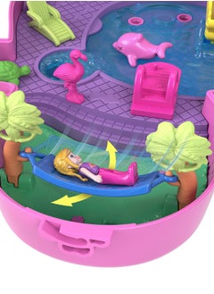 Polly Pocket Dolls & Playset with Pets & 13 Accessories, 2-in-1 Momma Monkey & Baby Wearable Purse & Animal Toy  - Image 4