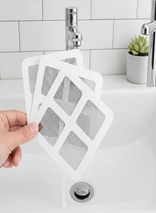 Oblivion Drain Cover Mesh 4 × 4 Inch - Strong Adhesive Waterproof Mesh Cover Patch - Sticky Wire Repair Screen for Drain & Vent - DIY Hole Repair Net for Kitchen, Bathroom & Home Use (Pack of 20) - Image 3