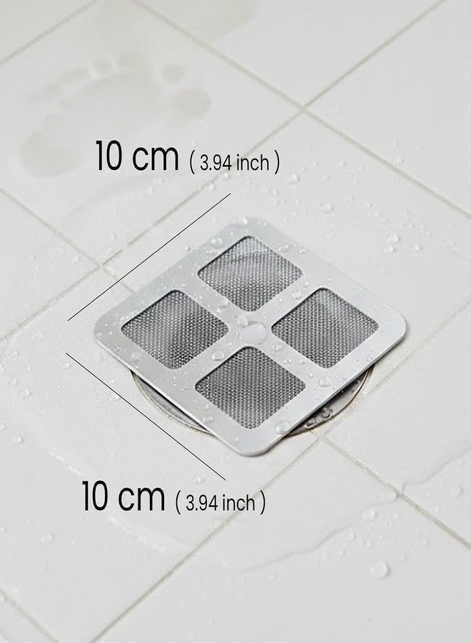 Oblivion Drain Cover Mesh 4 × 4 Inch - Strong Adhesive Waterproof Mesh Cover Patch - Sticky Wire Repair Screen for Drain & Vent - DIY Hole Repair Net for Kitchen, Bathroom & Home Use (Pack of 20) - Image 2