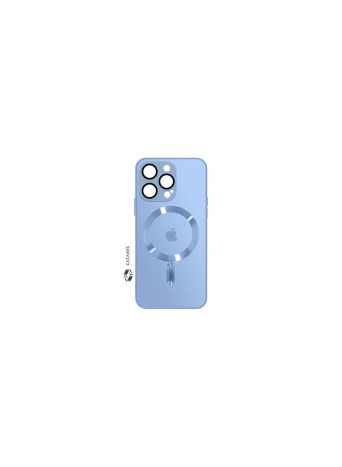 CATANES iphone 13 Pro Case and Cover With MagSafe Built-in High-Grade TPU Material Sky Blue - Image 1