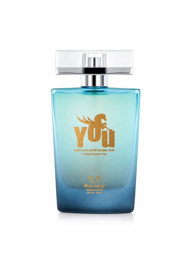 Procare YOU Men's Eau de Parfum, Long-Lasting Fresh - 50 MLWoody Fragrance - Image 1