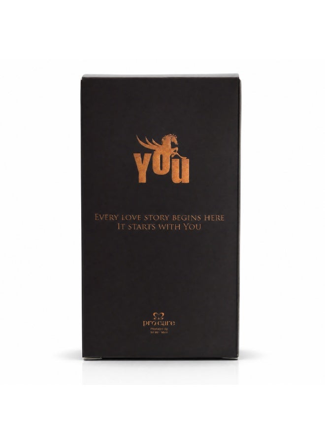 Procare YOU Men's Eau de Parfum, Long-Lasting Fresh - 50 MLWoody Fragrance - Image 2