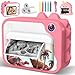 Usteetic Kids Camera Instant Print Dinosaur Instant Print Camera for Kids with 1080P Video 32GB SD Card 240 Photos Christmas Birthday Gifts for Boys Girls Ages 312 Pink - Image 3