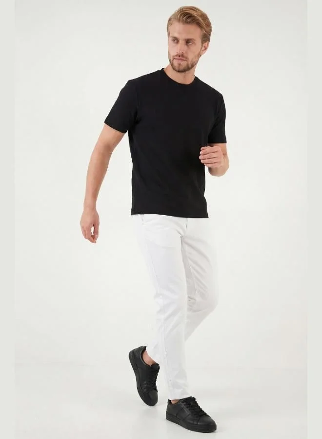 Buratti  Buratti Cotton Crew Neck Short Sleeve T-Shirt Men's T-SHIRT 5904115 for Men | Best Price UAE