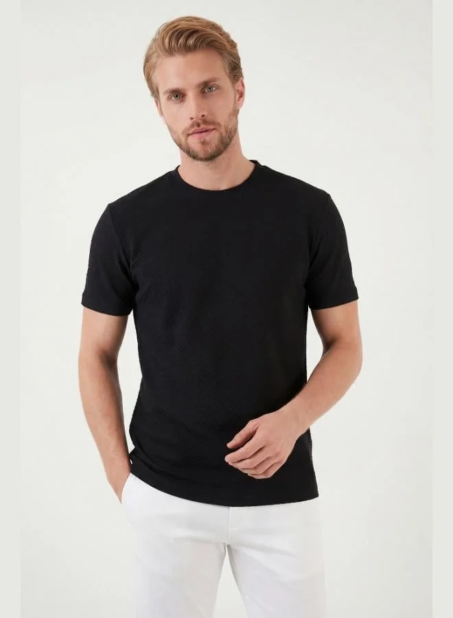 Buratti Cotton Crew Neck Short Sleeve T-Shirt Men's T-SHIRT 5904115