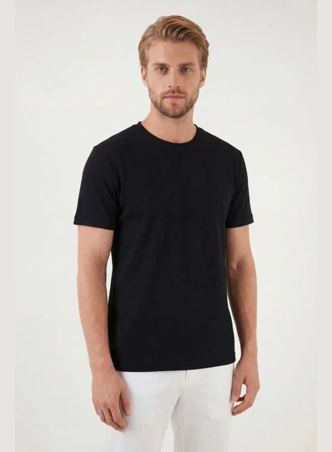 Buratti  Buratti Cotton Crew Neck Short Sleeve T-Shirt Men's T-SHIRT 5904115 for Men | Best Price UAE