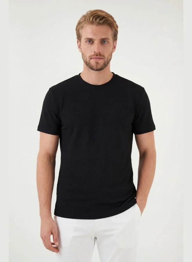 Buratti  Buratti Cotton Crew Neck Short Sleeve T-Shirt Men's T-SHIRT 5904115 for Men | Best Price UAE