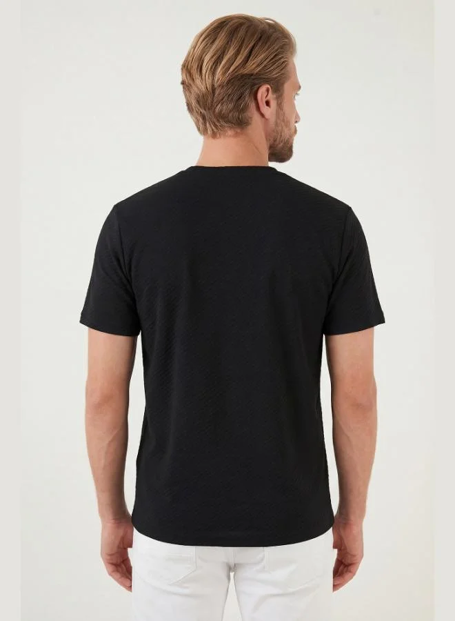 Buratti  Buratti Cotton Crew Neck Short Sleeve T-Shirt Men's T-SHIRT 5904115 for Men | Best Price UAE