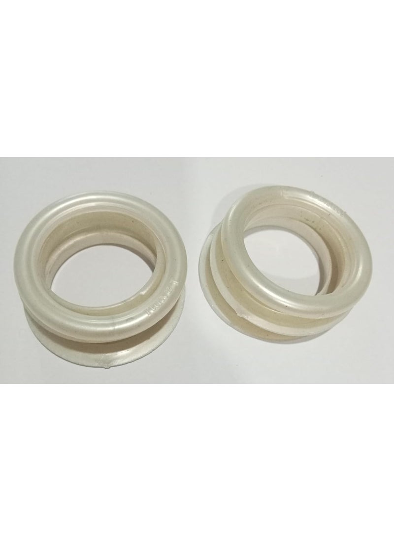 Pan Curtain Curtains Ring All Window and Door Pack of 25 Moti Colour  - Image 1