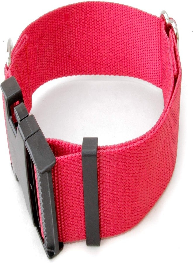 PawCloud Nylon Dog Collar - Large 25 mm, Red - Image 1