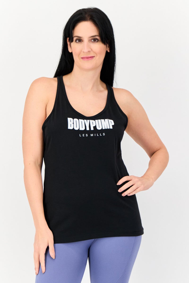 Reebok Women Sportswear Fit Sleeveless Outdoor  Tank Top, Black - Image 1