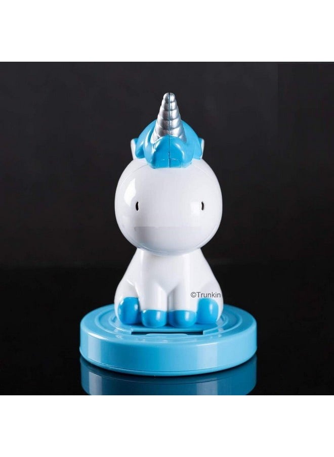 Trunkin - Trunkin Unicorn Blue Bobblehead Action Figure Bobble Head - Image 1
