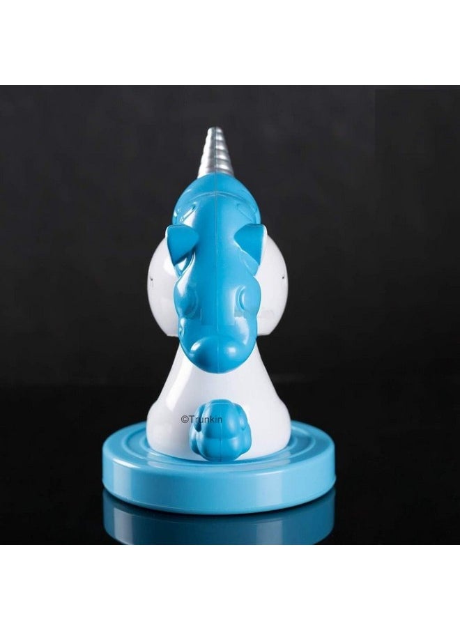Trunkin - Trunkin Unicorn Blue Bobblehead Action Figure Bobble Head - Image 1