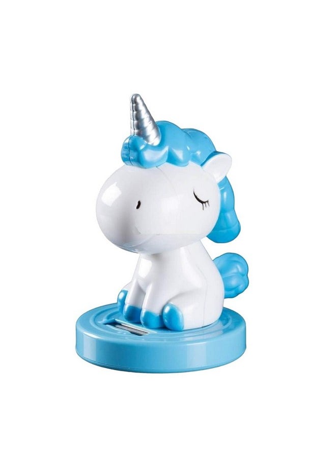 Trunkin - Trunkin Unicorn Blue Bobblehead Action Figure Bobble Head - Image 1