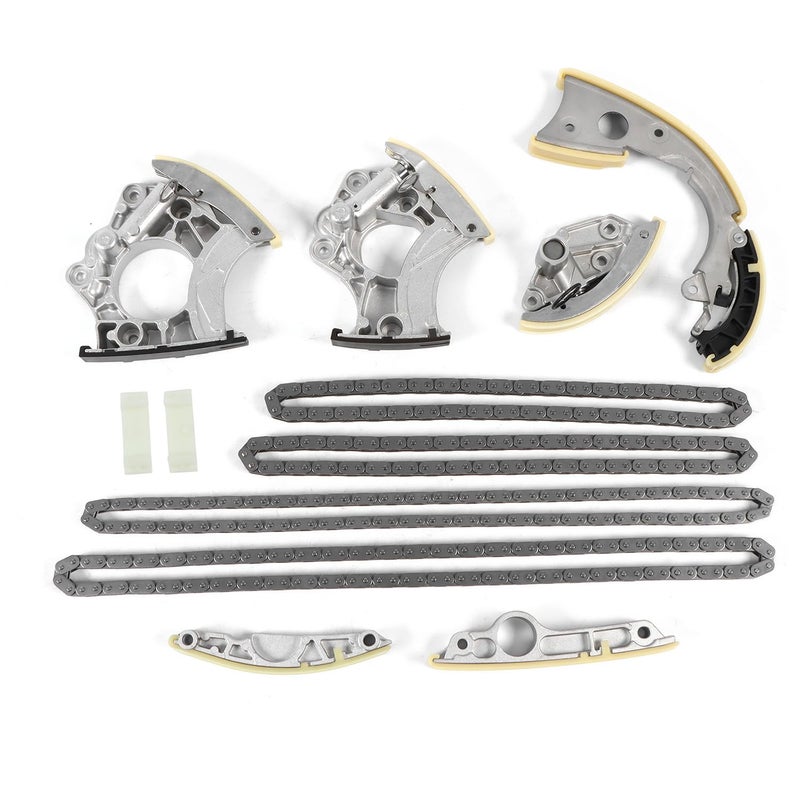 Yeedaky Engine Timing Chain Kit Fit for Porsche Cayenne Panamera VW Touareg Audi A4 Q5 30T 06E109217Q 06E109218T 06E109465AT 06E109465BC