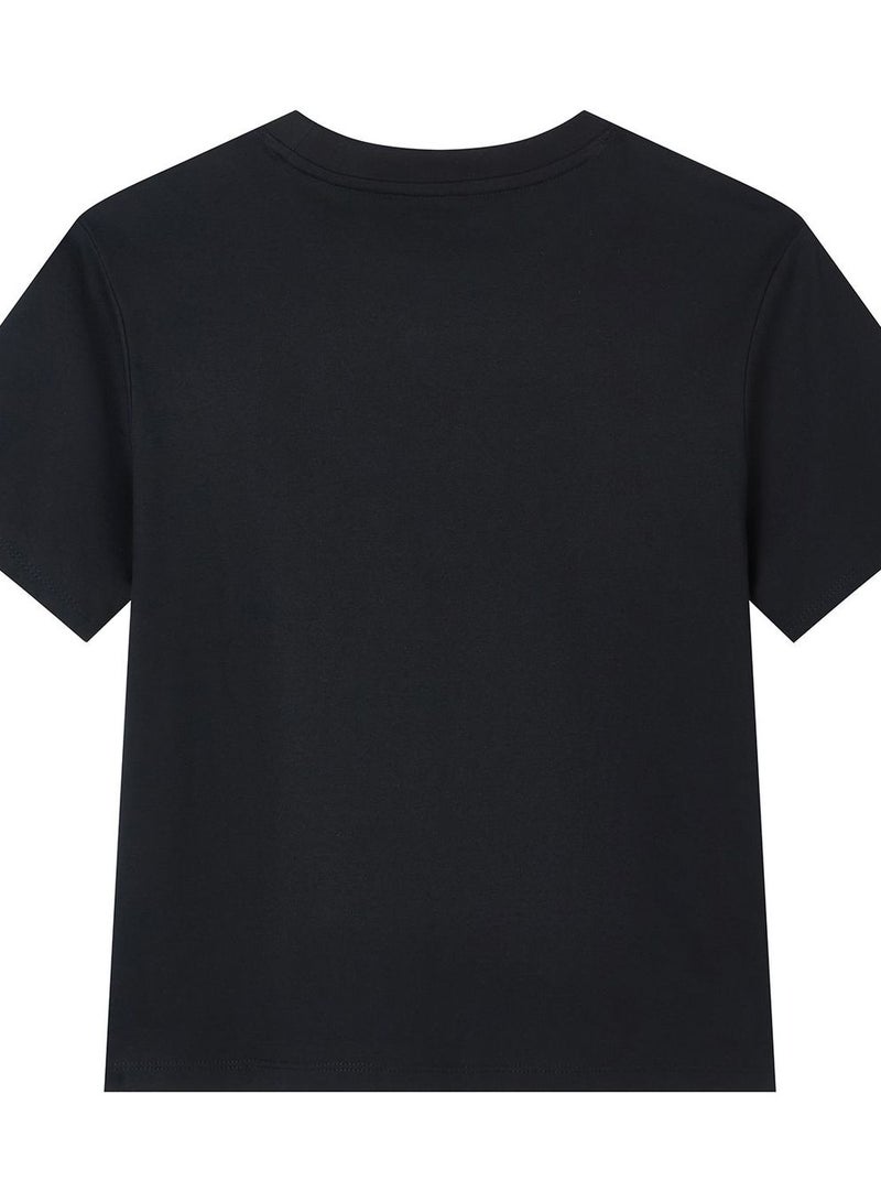 GIORDANO Women Boyfriend Cotton Graphic Tee - Image 4