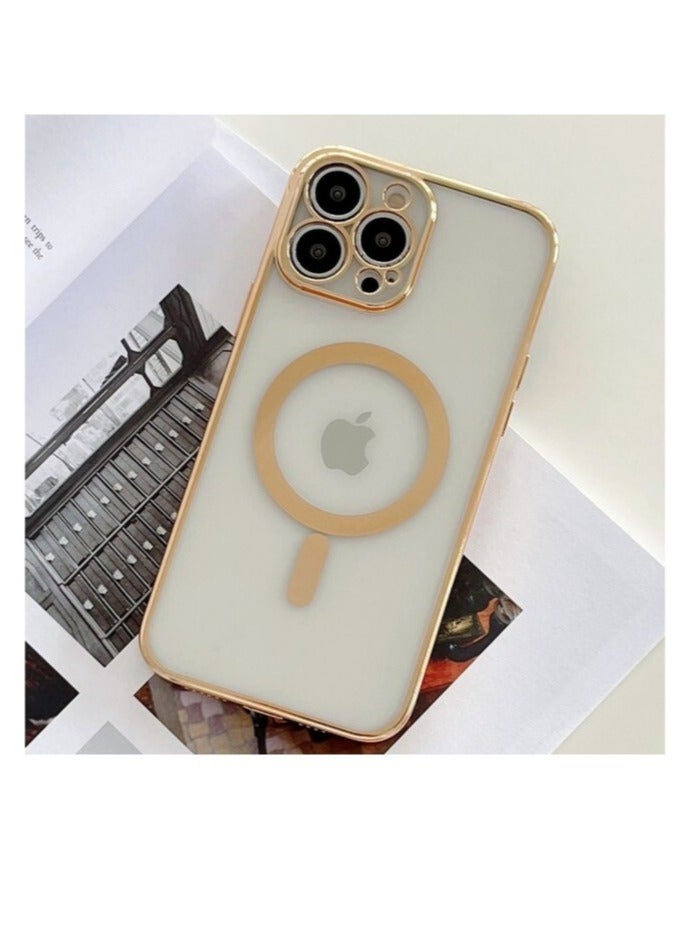 ELTRAZONE iPhone 13 Pro Max Case, Ultra-Thin Shockproof and Anti-Yellow Protective Cover, Magnetic Phone Cover - Image 1