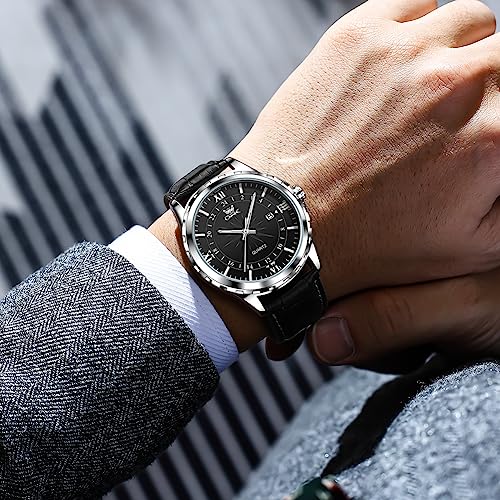OPK Watch for Men Gold Diamond Business Large Analog Quartz Stainless Steel Day Date Waterproof Luminous Casual Wrist Watches - Image 5