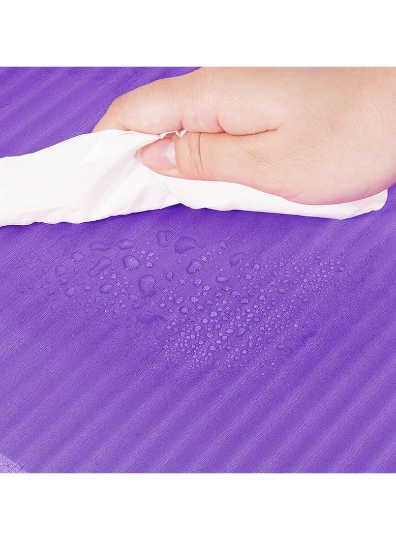 Anti-Tear Exercise Mat With Carrying Strap 183x61x1cm - Image 4