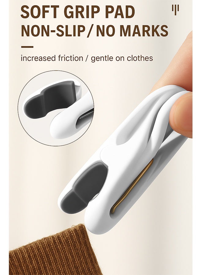 WENLY 36PCS Plastic Clips with Storage Box, Clothes Hanging Pegs, for Laundry, Bags, and Food (Small Size) - Image 4