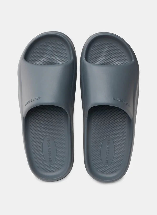 JACK & JONES Plain Moulded Slides