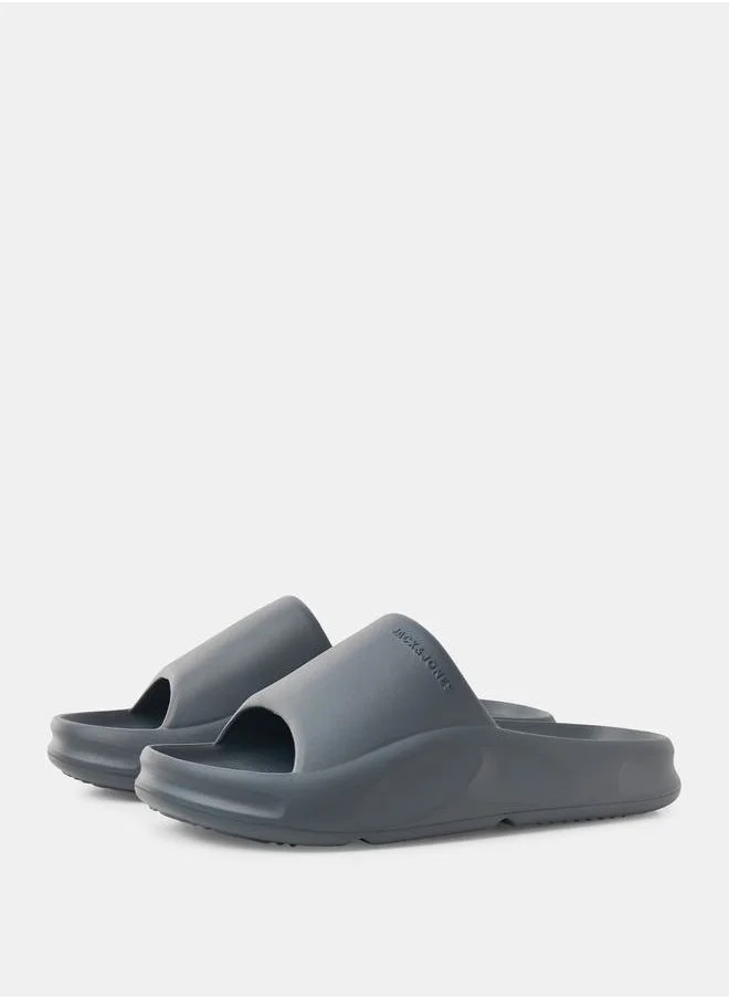 JACK & JONES Plain Moulded Slides