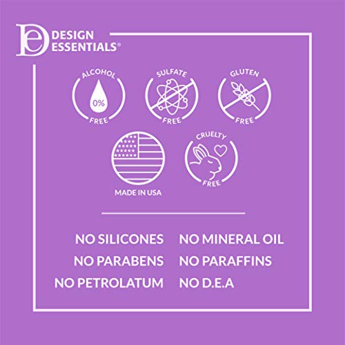Design Essentials Agave & Lavender Moisturizing Hair Bath, Sulfate-Free Shampoo- Blow-Dry & Silk Press Collection - 12oz - Image 5