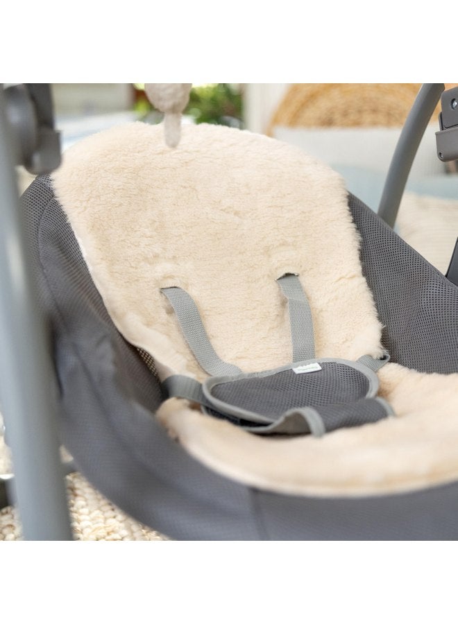 إنجنيونتي سجادة بديلة من صوف الحملان من Ingenuity Every Season - متوافقة مع جميع منتجات Ingenuity Lambswool الأخرى، سجادة من صوف الحملان الطبيعي قابلة للعكس - Image 4