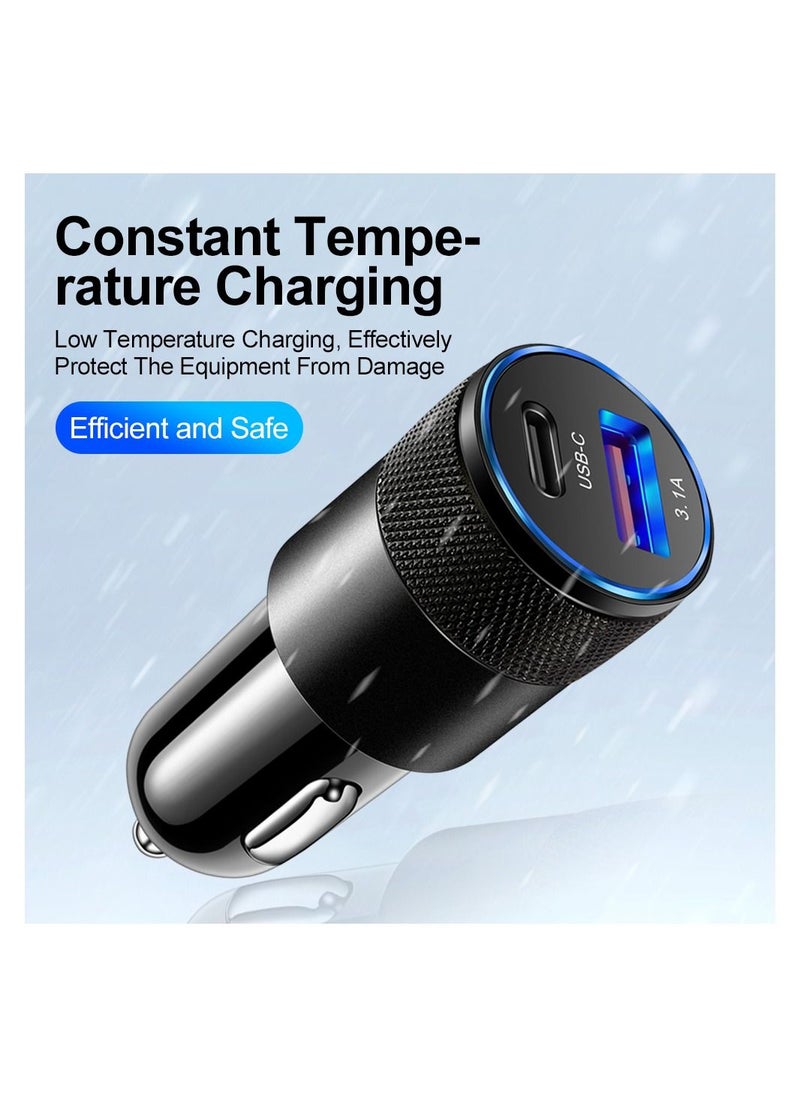 Generic 70W PD Car Charger USB Type C Fast Charging Car Phone Adapter for iPhone 14 13 12 Xiaomi Huawei Samsung S21 S22 Quick Charge  - Image 5
