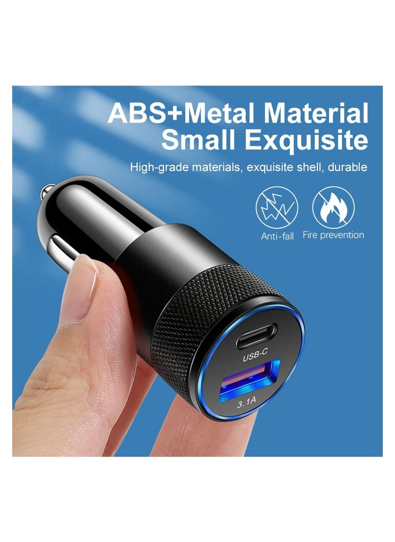 Generic 70W PD Car Charger USB Type C Fast Charging Car Phone Adapter for iPhone 14 13 12 Xiaomi Huawei Samsung S21 S22 Quick Charge  - Image 3