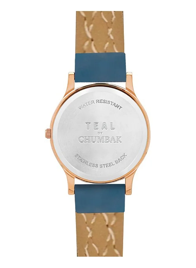 Chumbak Tulip Garden Quilted Wrist Watch