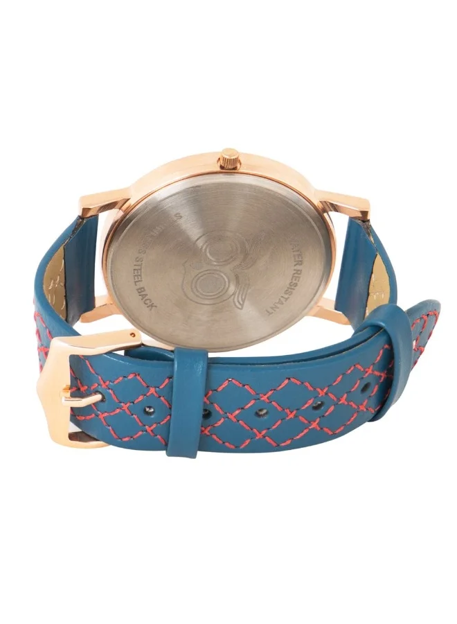 Chumbak Tulip Garden Quilted Wrist Watch