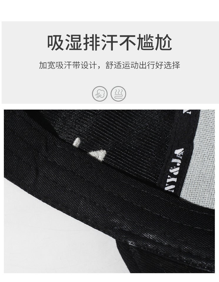 Washed Baseball Cap Women Vintage Gray Spring Summer Outdoor Sunshade Hat - Image 4