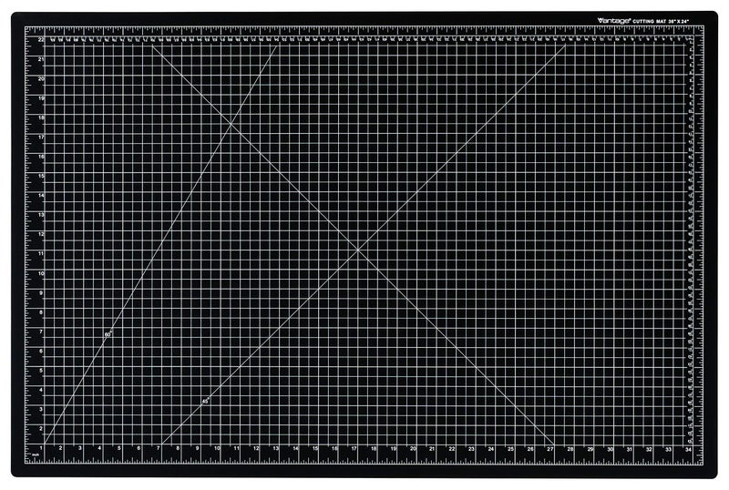 Dahle Vantage 10673 Premium SelfHealing Cutting Mat 24x36 12 Grid 5 Layers for Max Healing Perfect for Crafts Sewing Black