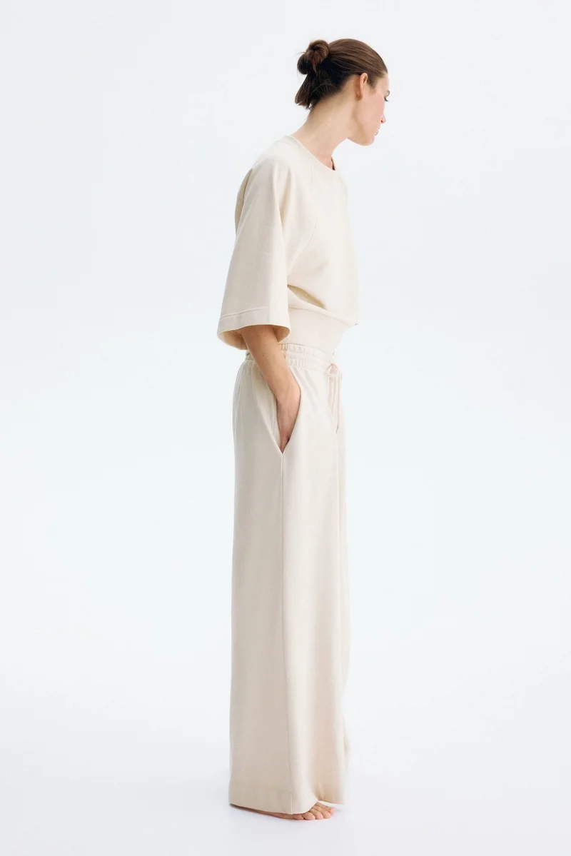 H&M Pleat-detail drawstring trousers