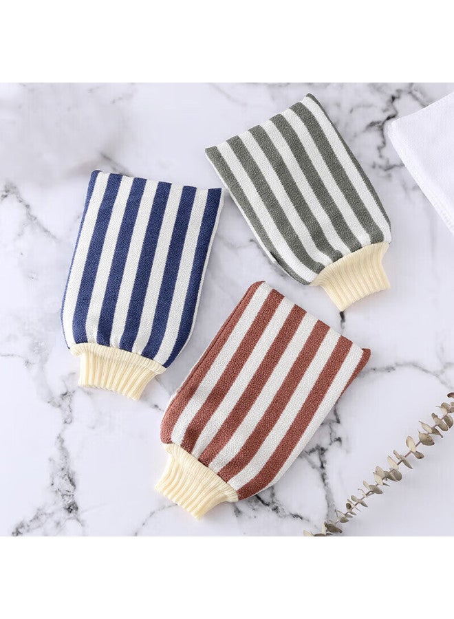 Star Square Xingfang Lower Mud Bath Towel, Men's And Women's Set Of 2, Bath Towel, Bath Scrubber Gloves, Back Scrubber, Thickened , 2 Pieces - Image 2