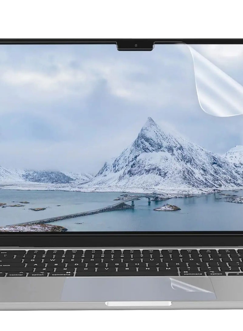 1Pack Anti Glare Matte Screen Protector for 2021-2018 MacBook Air 13 inch ( M1 Chip A2337/A2179/A1932)  2022 MacBook Pro 13.3 inch M2 Chip Accessories Protective Shield Film - Image 1