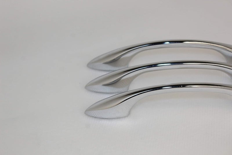 GS Gujarat New Lock Chrome Finish Kitchen Cabinet HandlesDoor HandleLiving RoomHotel Room 8 Inche Pack of 6 - Image 3