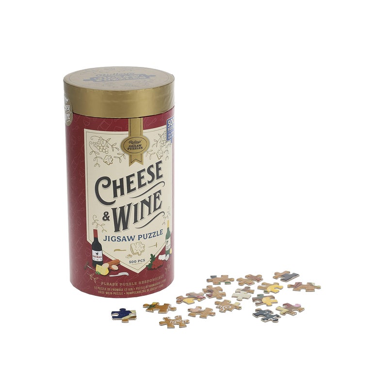 Ridley's Ridleys Cheese Wine 500 Piece Jigsaw Puzzle - Image 3
