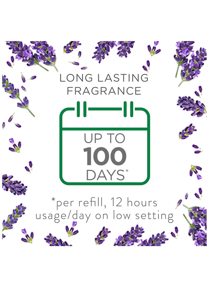 Air Wick - Eroik essential oil dispenser with refillable packaging, lavender scent, 19 ml. - Image 1