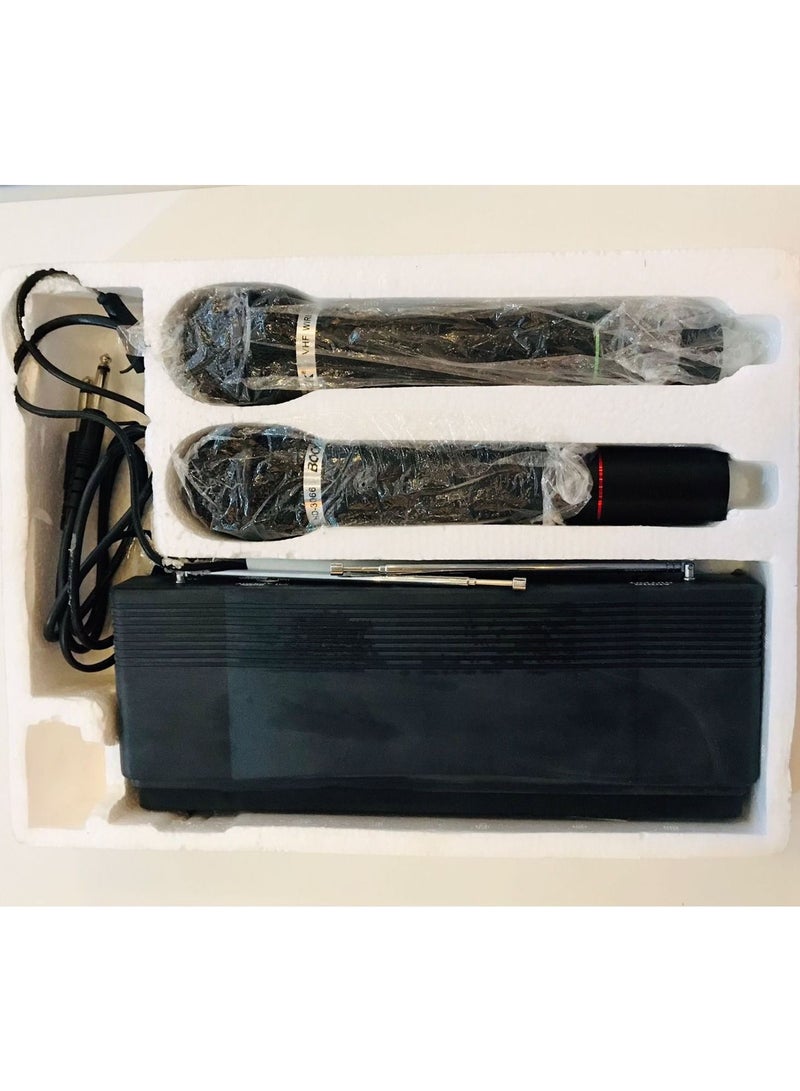 Bock Professional Wireless Dual Handheld Microphone - Image 2