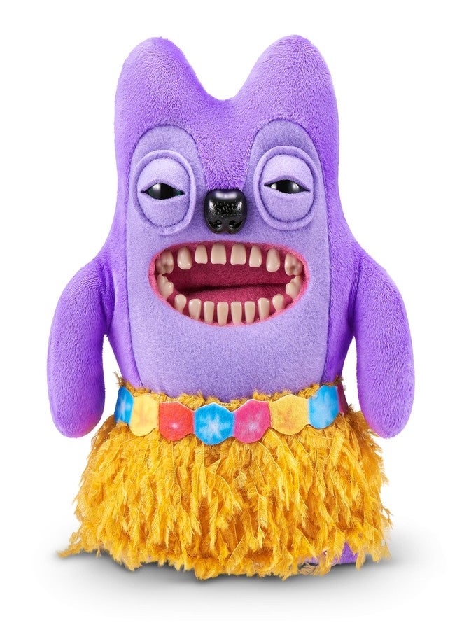 Fuggler Vacay Vibes by ZURU, Funny Ugly Monster, Plush, Collectible, Toy (Greedy Grinner - Purple) - Image 1