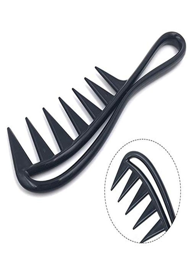 Keli 2 Pcs Wide Tooth Comb for Women & Men | Anti-Static Detangling Comb for Curly, Wavy, Thick Hair | Anti-Breakage Shower Comb for Wet & Dry Hair | Hair Detangler Comb for Smooth, Frizz-Free Styling - Image 5