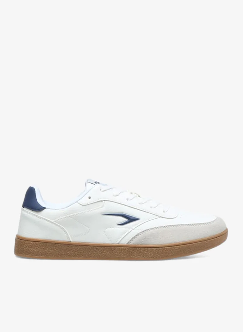 Dash Men Panelled Lace-Up Sports Shoes