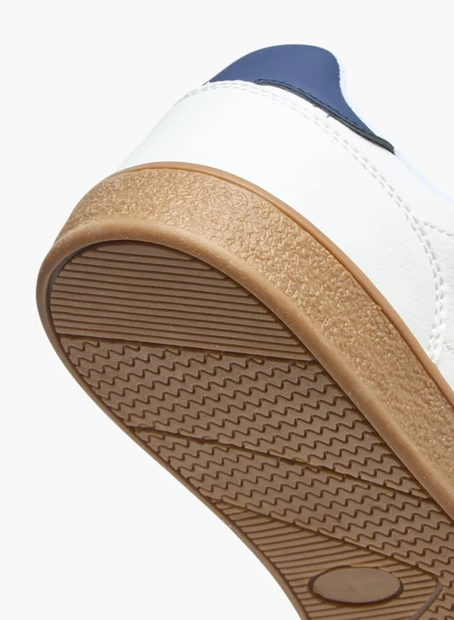 Dash Men Panelled Lace-Up Sports Shoes