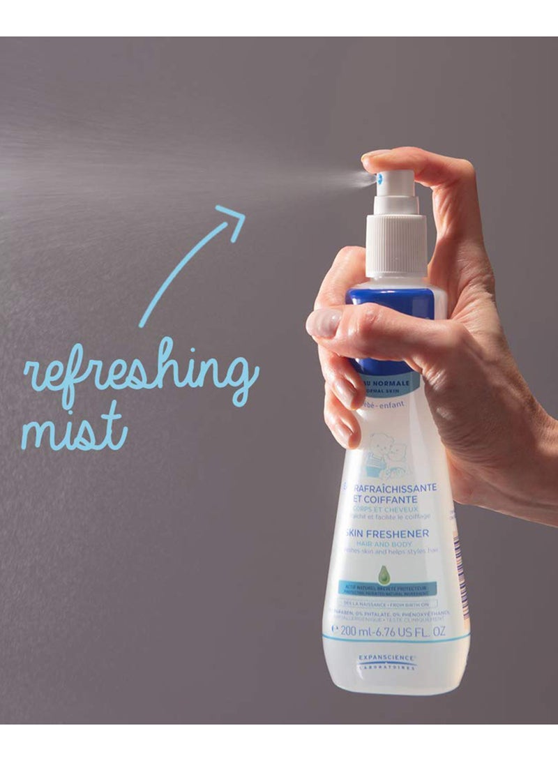 Mustela Baby Skin Freshener For Hair and Body, 200ml - Image 5
