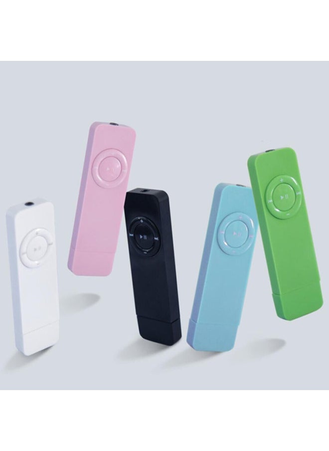 Portable Mini Card Insertion Mp3 Candy Student Electronic Commerce Explosion U-disk Direct Insertion Mp3 Personal Audio Player-Body Color:Black-Memory Capacity:Host + 512M (with Card) + Packaging Box, Headphones - Image 2