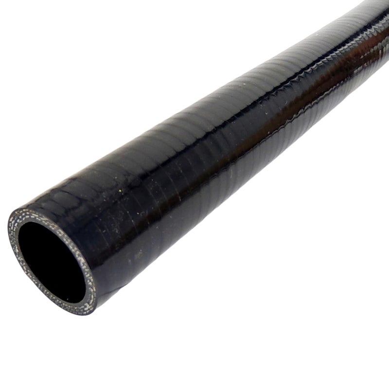 EZROAD ID 118 x 33 FT Length 3Ply Silicone Radiator Coolant Hose for Marine Industrial Racing Truck Bus Custom Turbo Intercooler Piping Fabrication Wall Thickness 018 Inch SAE J20 Standard Black - Image 3