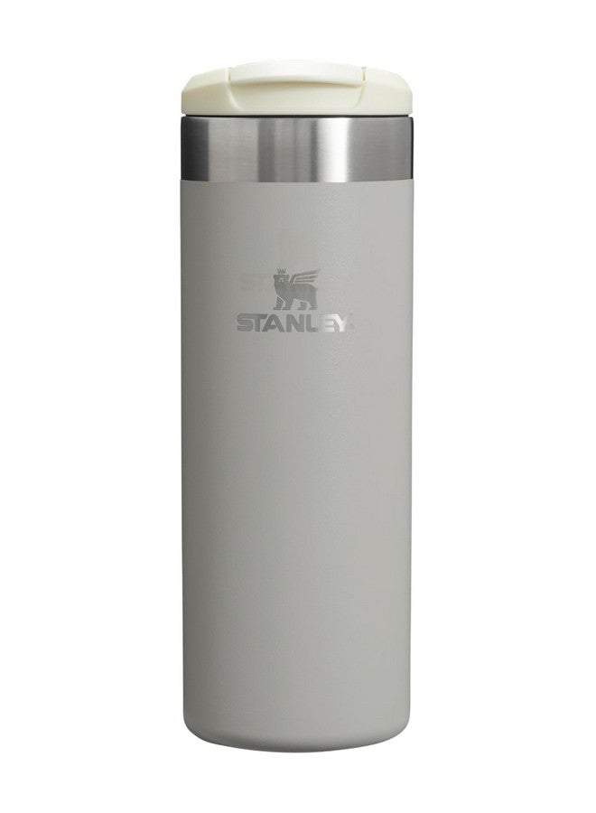 Stanley Stanley AeroLight Transit Bottle 16 oz | Locking Drink Through Lid | Leak Resistant Water Bottle or Coffee Travel Mug | Lightweight Insulated Stainless Steel | BPA-Free | Ash  - Image 1