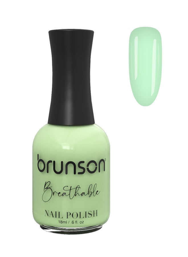 brunson Breathable Nail Polish Halal nail polish Wudu friendly Quick-Dry Vegan long lasting but easy peel off   18ml BH320